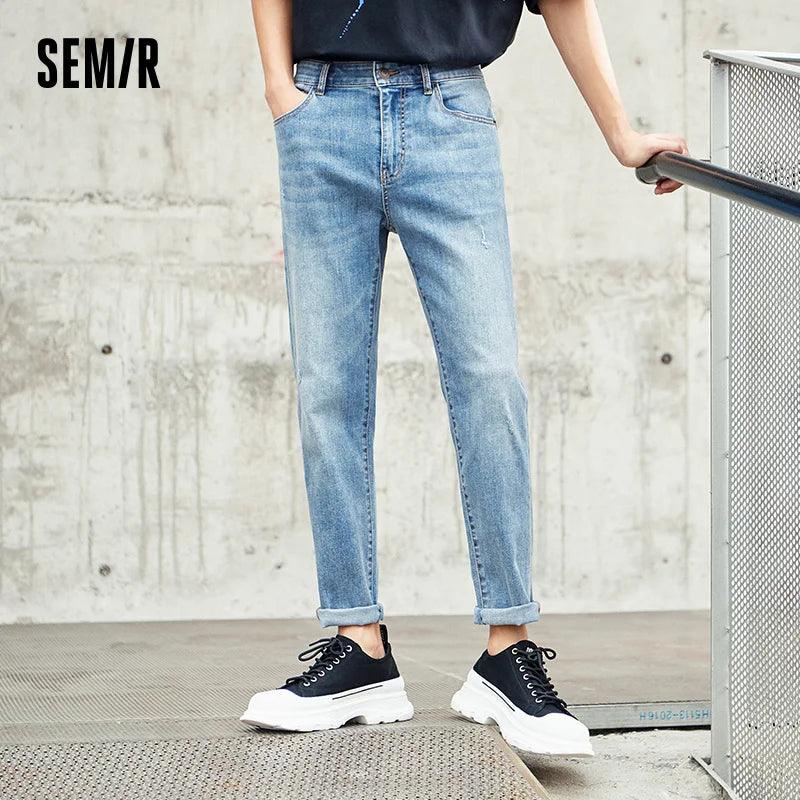 Jeans Masculino SEMIR – Visual Atemporal com Caimento Perfeito