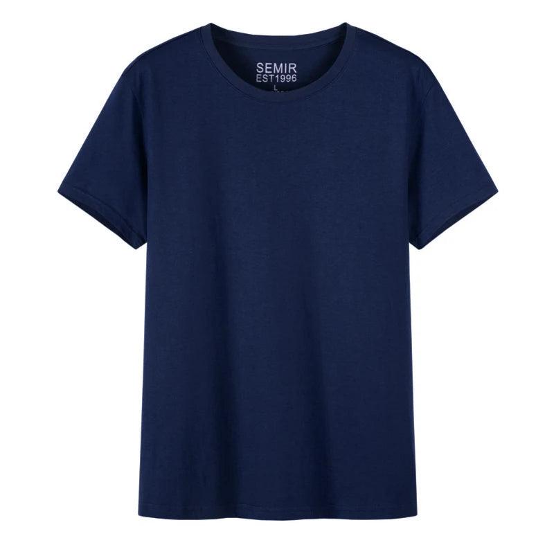 T-Shirt Masculina SEMIR - Algodão Macio e Estilo Casual para Todos os Momentos