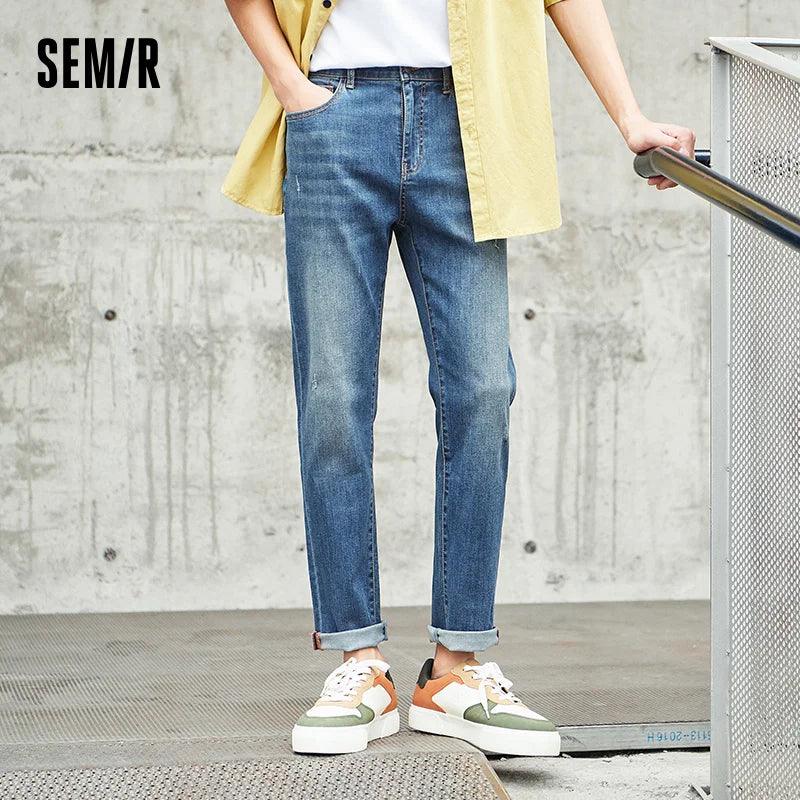 Jeans Masculino SEMIR – Visual Atemporal com Caimento Perfeito