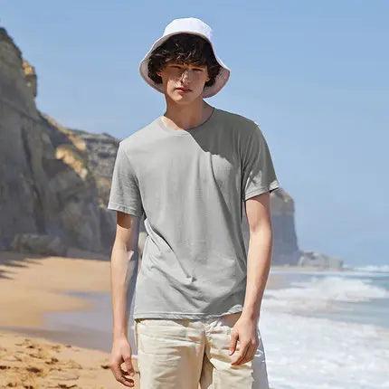 Camisa de Algodão SEMIR Masculina 2023 - Casual, Simples e Confortável para o Dia a Dia