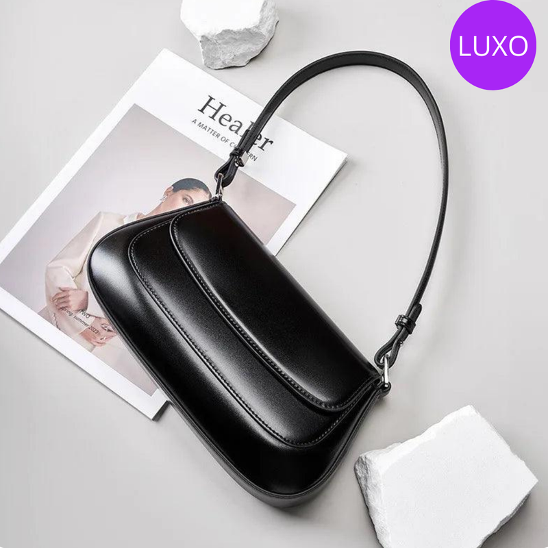 Bolsa YANATARI estilo axilas – design vintage e couro legítimo de alta qualidade para quem busca exclusividade
