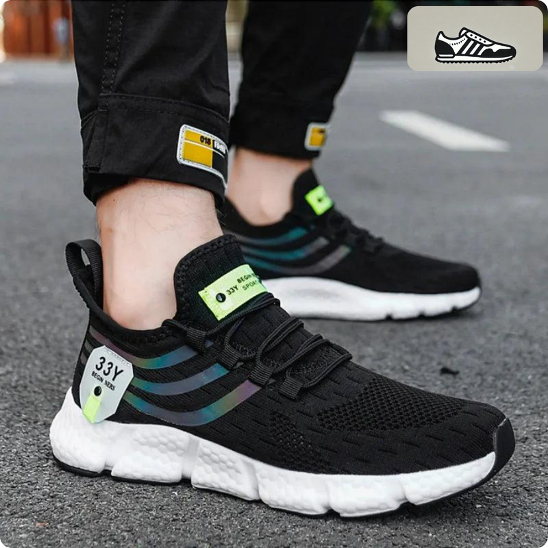 Tênis Casual Masculino – Estilo Clássico com Solado Flexível
