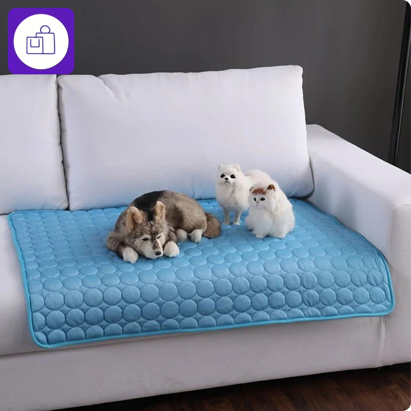 Tapete de resfriamento extra grande para pets – alívio do calor em superfícies amplas