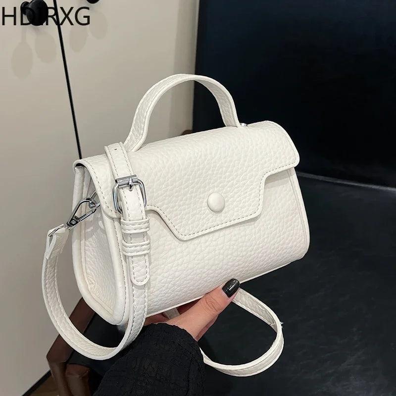 Retro Women Handbag Ladies Crossbody Messenger Woman Bags High Quality PU Leather Female Flap Casual Shoulder Bag New Arrival