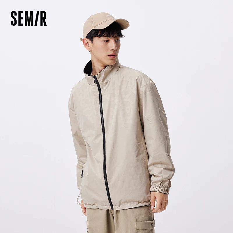 Casaco Masculino Leve SEMIR - Proteção Elegante para Dias Amenos