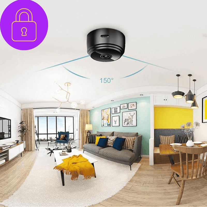 Vigilance – Mini Câmera de Segurança Sem Fios e com Visão Noturna