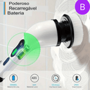 Escova Elétrica Sem Fio – Limpeza Rápida e Eficiente para Todos os Ambientes