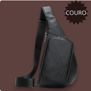 Bolsa Westal de couro para homens – perfeita para viagens, oferecendo compartimentos organizados e fácil acesso