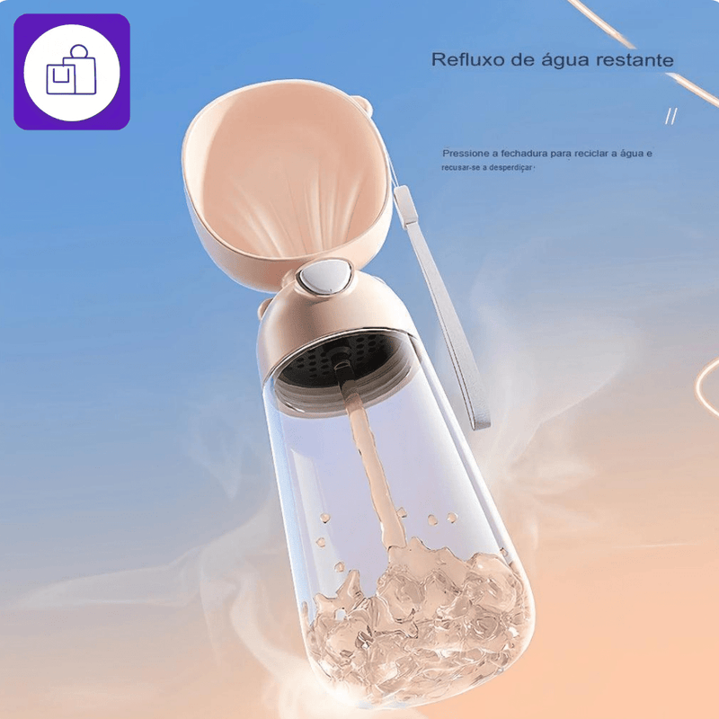 Tigela de água portátil para cães – ideal para hidratação durante passeios e viagens