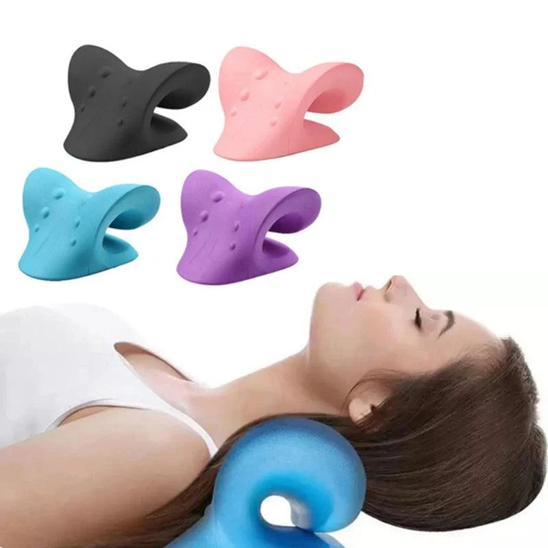 Alongador de Coluna Cervical Relaxante – Alívio para Pescoço e Ombros