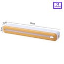 WrapIt – Distribuidor Magnético de Filme Plástico com Cortador e Caixa de Armazenamento | Organize Sua Cozinha