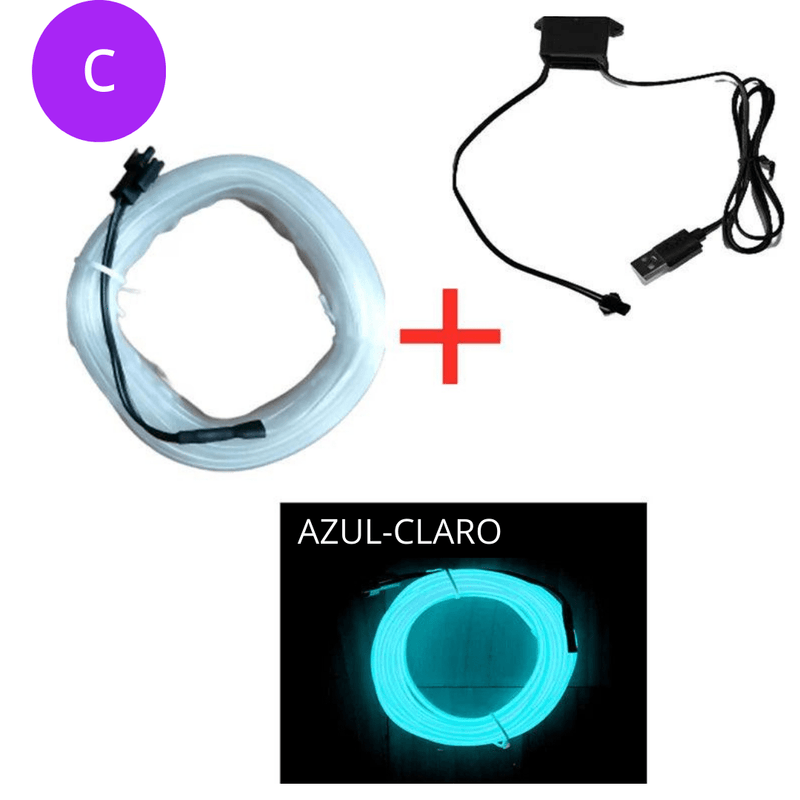 M/3M/5M Interior do carro Led Lâmpada decorativa