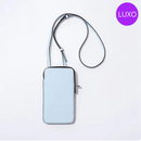 Bolsa de telefone de couro genuíno de luxo para mulheres – acessório elegante e funcional, ideal para o uso diário