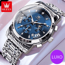 Relógio Masculino OLEVS – Luxo, Precisão e Durabilidade