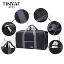 Bolsa de viagem dobrável masculina TINYAT – fácil de carregar, perfeita para viagens rápidas e fins de semana