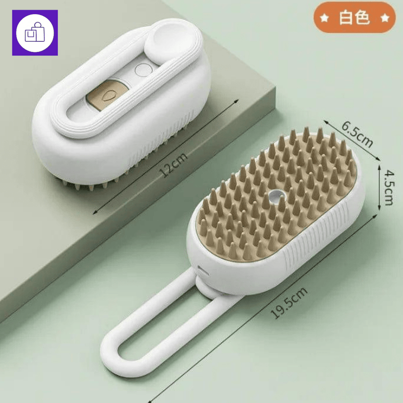 Novo pente de spray desembaraçante – proporciona pelos macios e suaves ao toque do pet