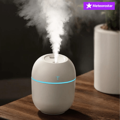 Mini Umidificador de Ar Portátil – Névoa Suave e Hidratante