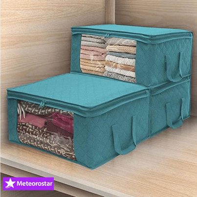 Caixa Dobrável de Armazenamento para Roupas – Grande Capacidade