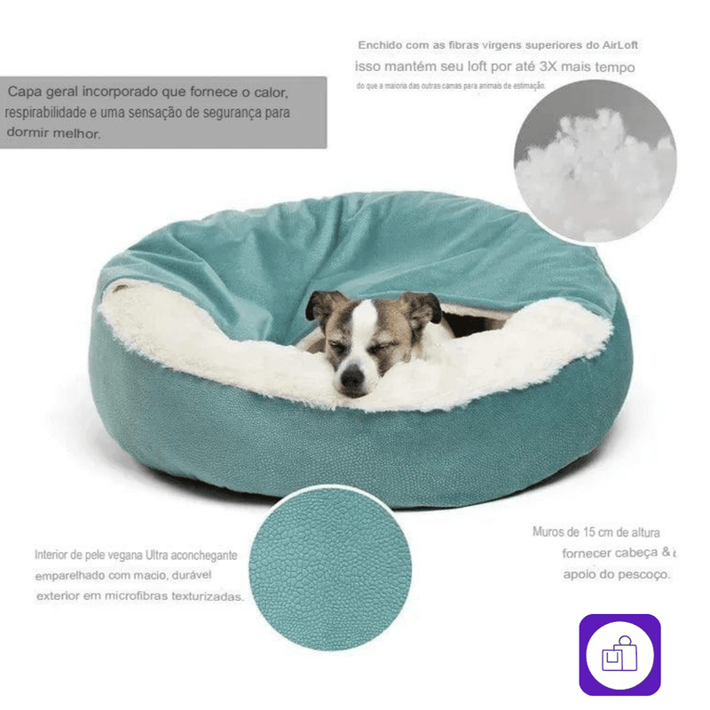 Cama ortopédica para cachorro – ajuda a prevenir dores nas articulações e proporciona descanso confortável