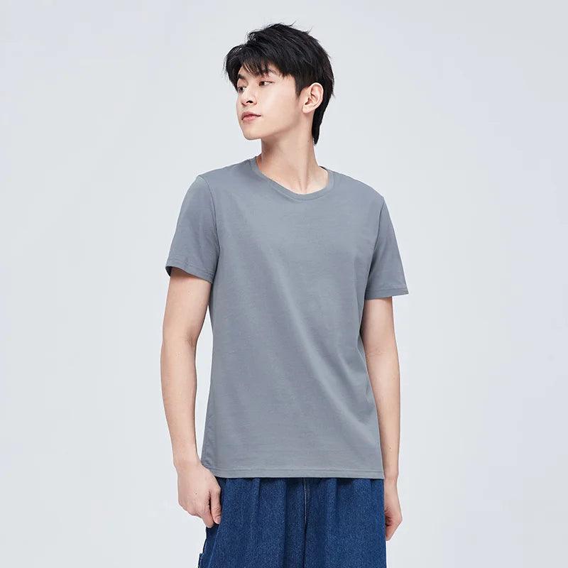 Camisa de Algodão SEMIR Masculina 2023 - Casual, Simples e Confortável para o Dia a Dia