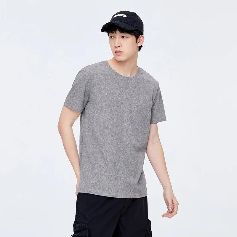 Camisa de Algodão SEMIR Masculina 2023 - Casual, Simples e Confortável para o Dia a Dia
