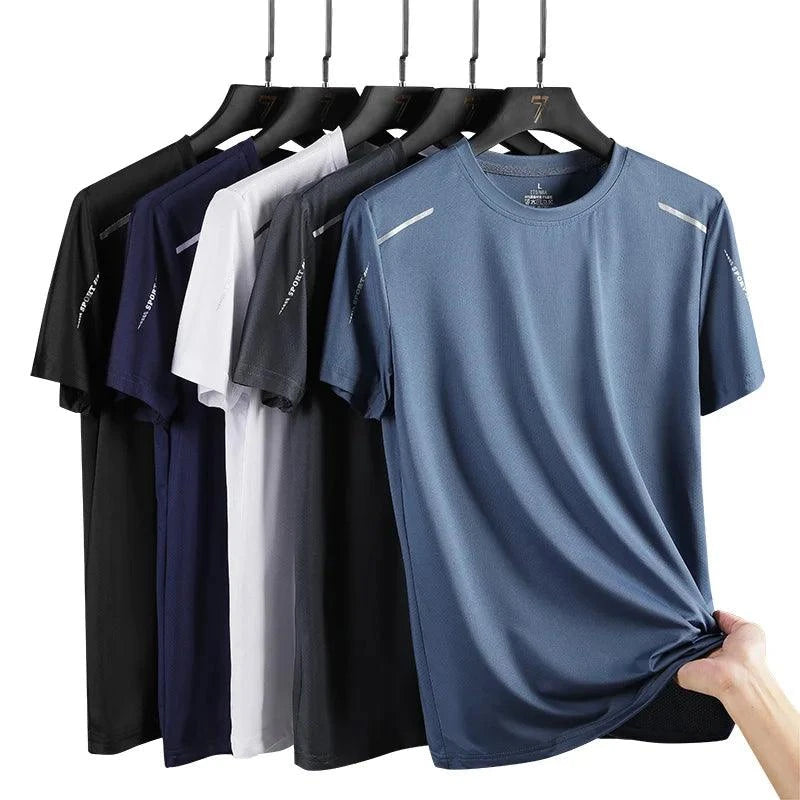 Camiseta Masculina CHRLCK – Tecnologia de Secagem Rápida para Atividades Intensas
