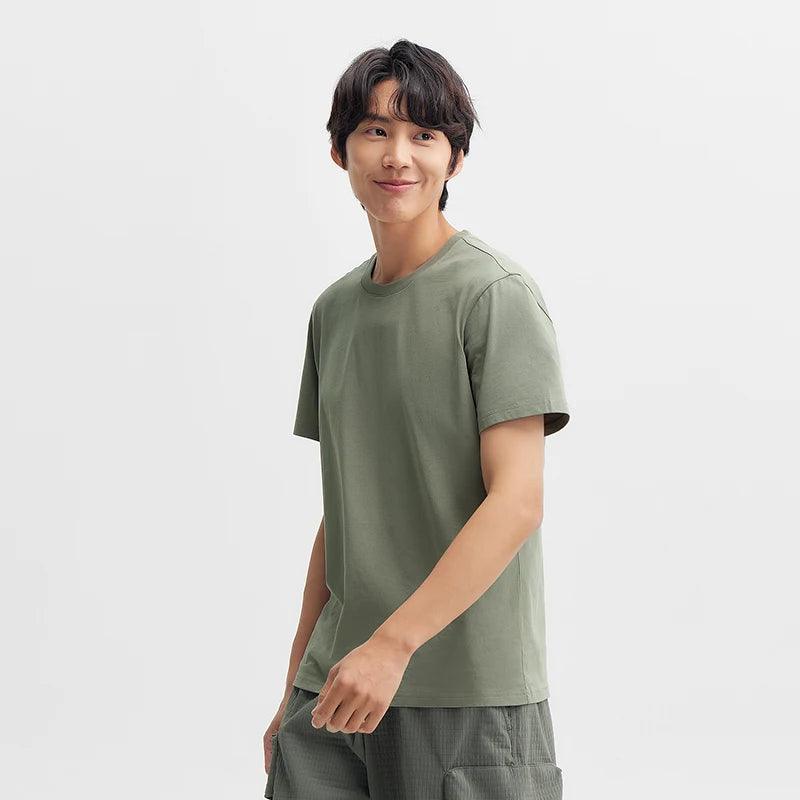 Camiseta Masculina SEMIR 2024 – Algodão Puro para Máximo Conforto no Dia a Dia