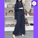 Conjunto Feminino ZANZEA 2PCS - Estilo, Conforto e Versatilidade