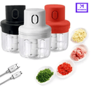 MiniPro – Mini Processador Elétrico 250ml Recarregável Sem Fio | Triturador e Utensílio de Cozinha