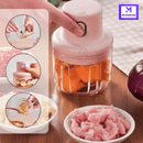 MiniPro – Mini Processador Elétrico 250ml Recarregável Sem Fio | Triturador e Utensílio de Cozinha