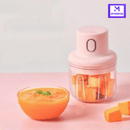 MiniPro – Mini Processador Elétrico 250ml Recarregável Sem Fio | Triturador e Utensílio de Cozinha
