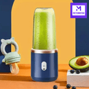 MixGo – Mini Liquidificador Portátil Recarregável 300ml para Shakes e Vitaminas