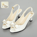 Cresfimix bonito branco – sapato feminino com design limpo e confortável para uso diário