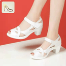 Cresfimix bonito branco – sapato feminino com design limpo e confortável para uso diário