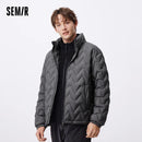 Jaqueta Masculina SEMIR Inverno 2024 – Estilo Moderno e Proteção Contra o Frio