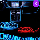 M/3M/5M Interior do carro Led Lâmpada decorativa