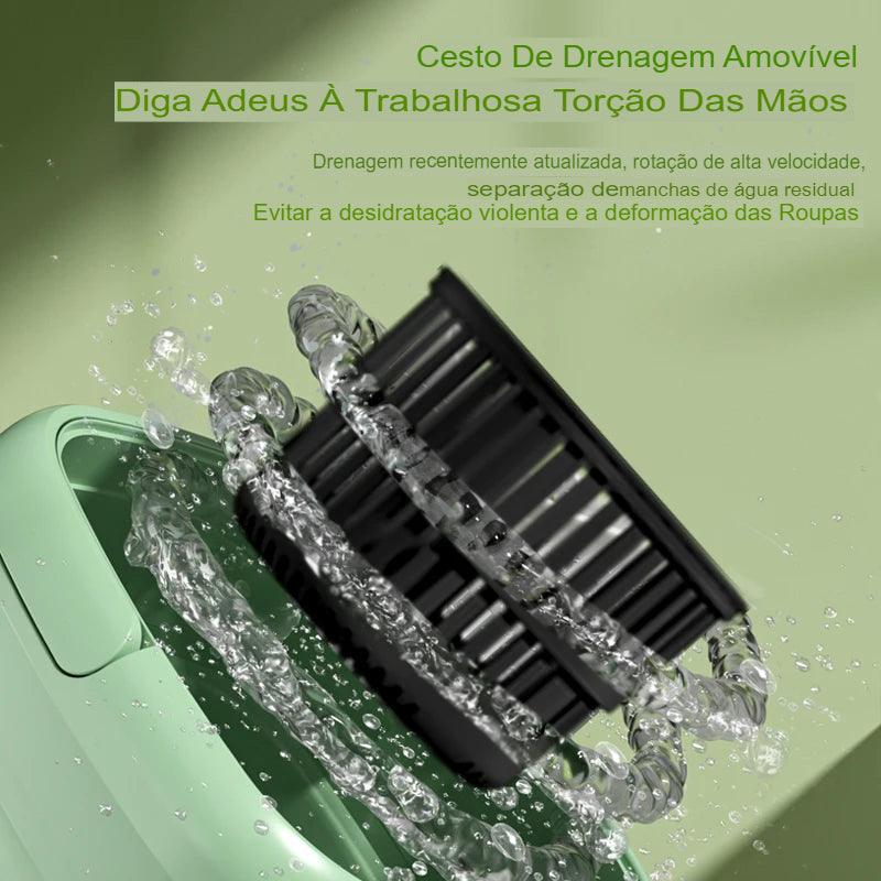 Mini Máquina de Lavar Dobrável – Compacta e Prática para Qualquer Espaço