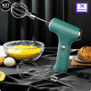 Misturador de alimentos elétrico portátil sem fio liquidificador mão 3 velocidades