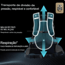 Mochila GOLDEN CAMEL 40L para trekking – design robusto e confortável, perfeito para suas caminhadas e trilhas