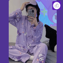 Pijama Feminino Sanrio Kuromi - Conforto e Estilo com o Personagem Icônico