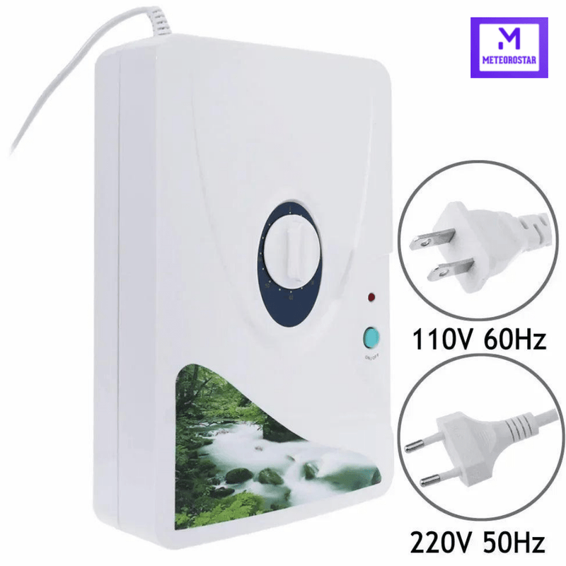 Ozonix – Gerador de Ozônio Ativo Portátil | Purificador de Ar Compacto e Eficiente