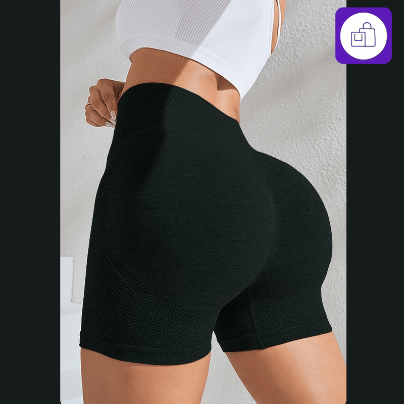 Shorts Esportivo Modelador - Levanta Bumbum com Cintura Alta