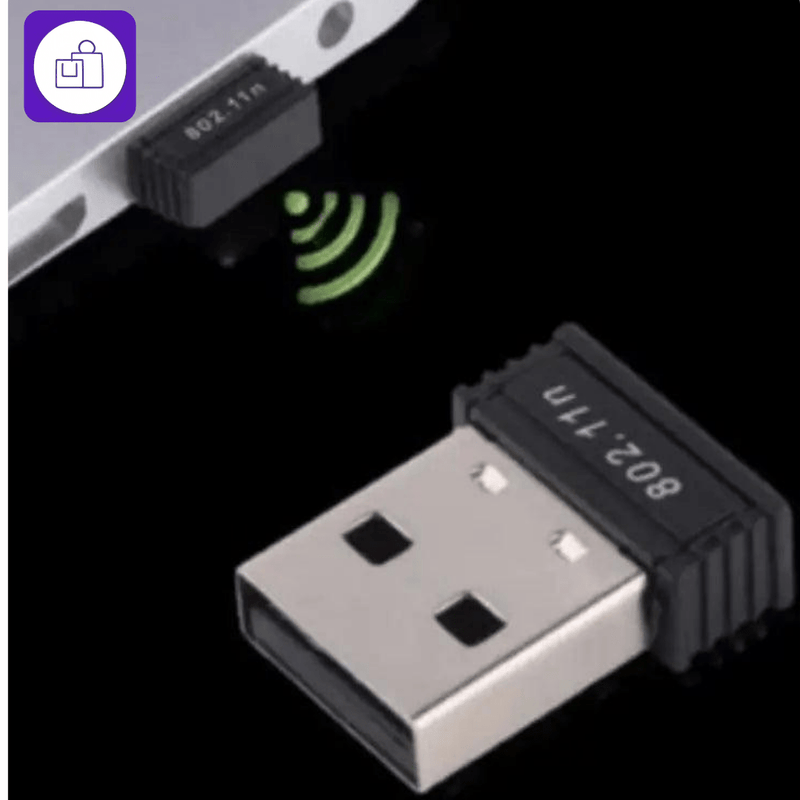 Receptor Wi-Fi Nano 2.4GHz – Conecte Seu PC ou Notebook com Estabilidade e Velocidade