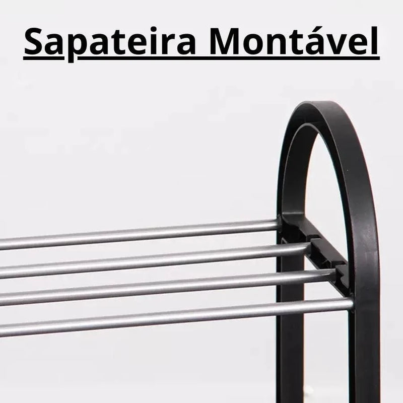Sapateira e Organizador Minimalista Ajustável – Praticidade e Resistência para Seu Espaço