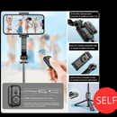 Tripé para Câmera com Controle Remoto – Perfeito para Selfies e Vídeos Estáveis