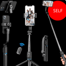 Tripé para Câmera com Controle Remoto – Perfeito para Selfies e Vídeos Estáveis