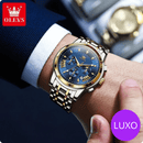 Relógio Masculino OLEVS – Luxo, Precisão e Durabilidade