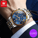 Relógio Masculino OLEVS – Luxo, Precisão e Durabilidade