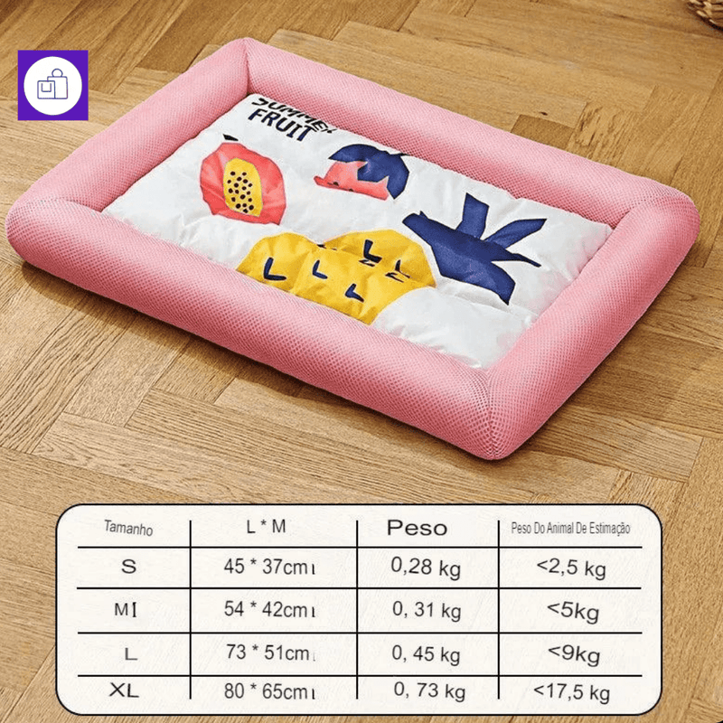 Cama refrescante para gatos – conforto térmico no verão e alívio do calor