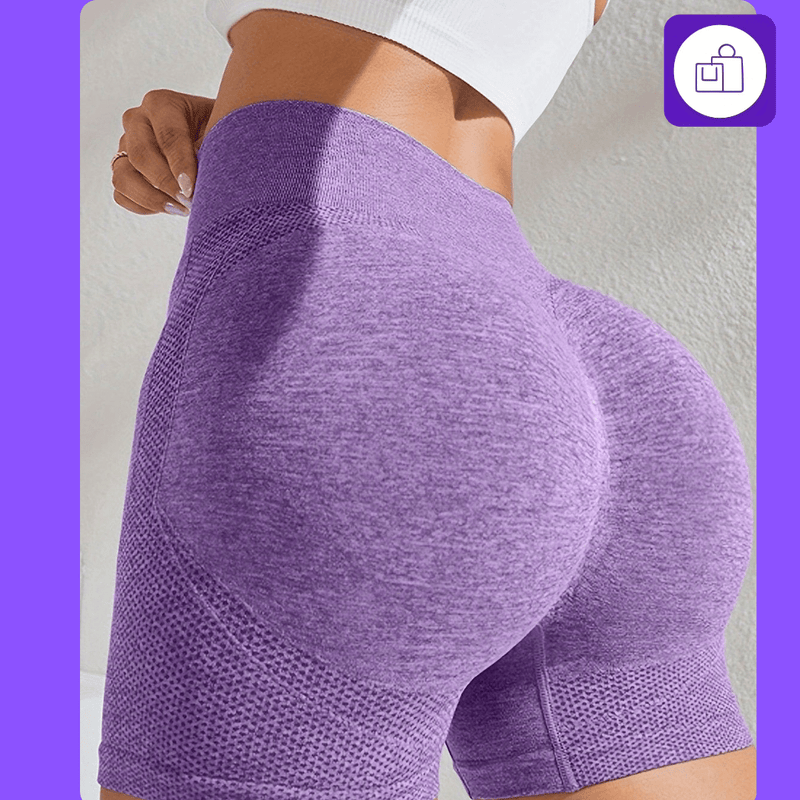 Shorts Esportivo Modelador - Levanta Bumbum com Cintura Alta